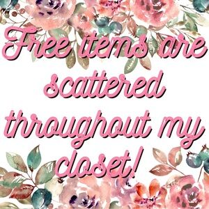 Free Items in My Closet When Bundled With a $30-$35 Purchase! 💖 🤗